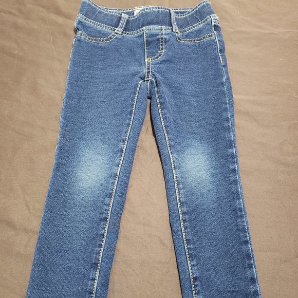 Levi's Jeggings Leggings Skinny Jean Style Comfy Stretch Elastane Kids Size 4T - Picture 1 of 7